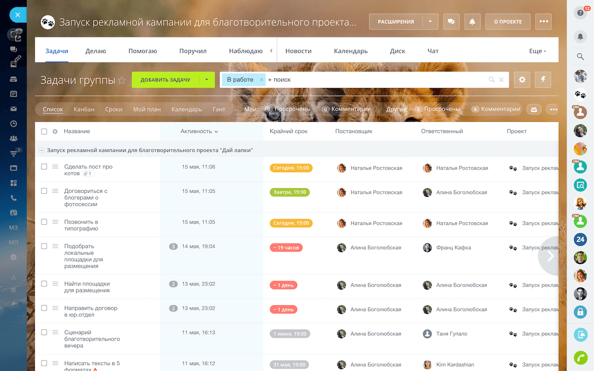 Проекты в Битрикс24 Проекты в Битрикс24