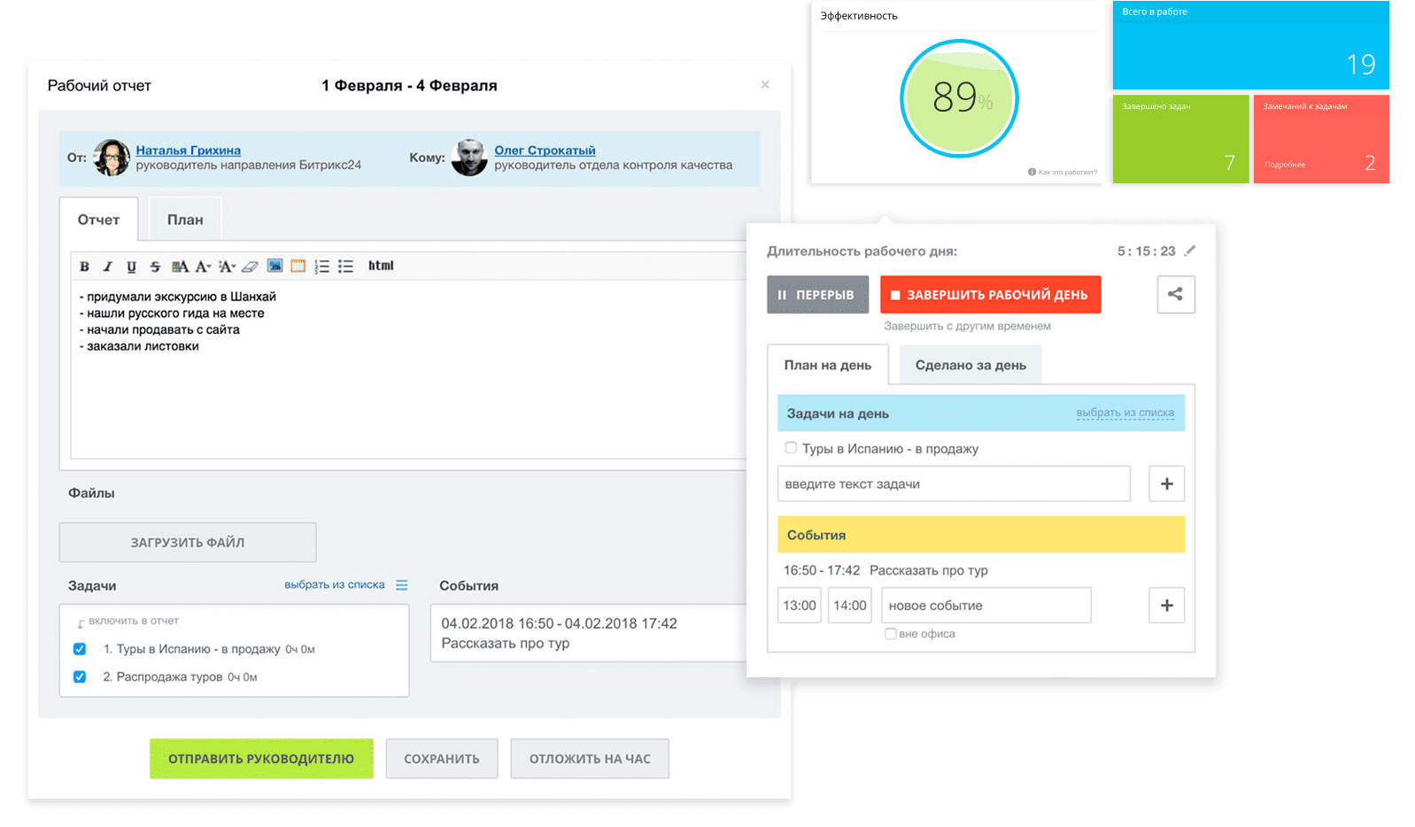 Эффективность в Битрикс24 Эффективность в Битрикс24