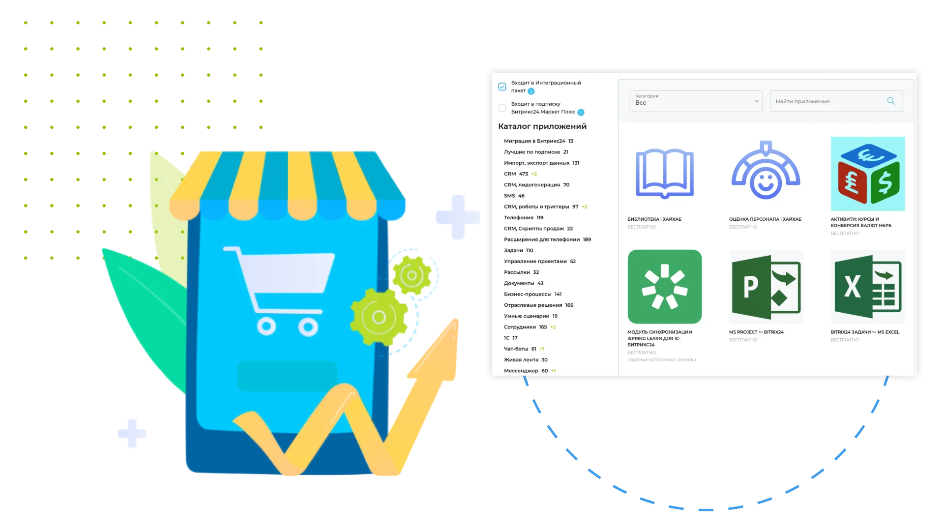 Бесплатный интеграционный пакет